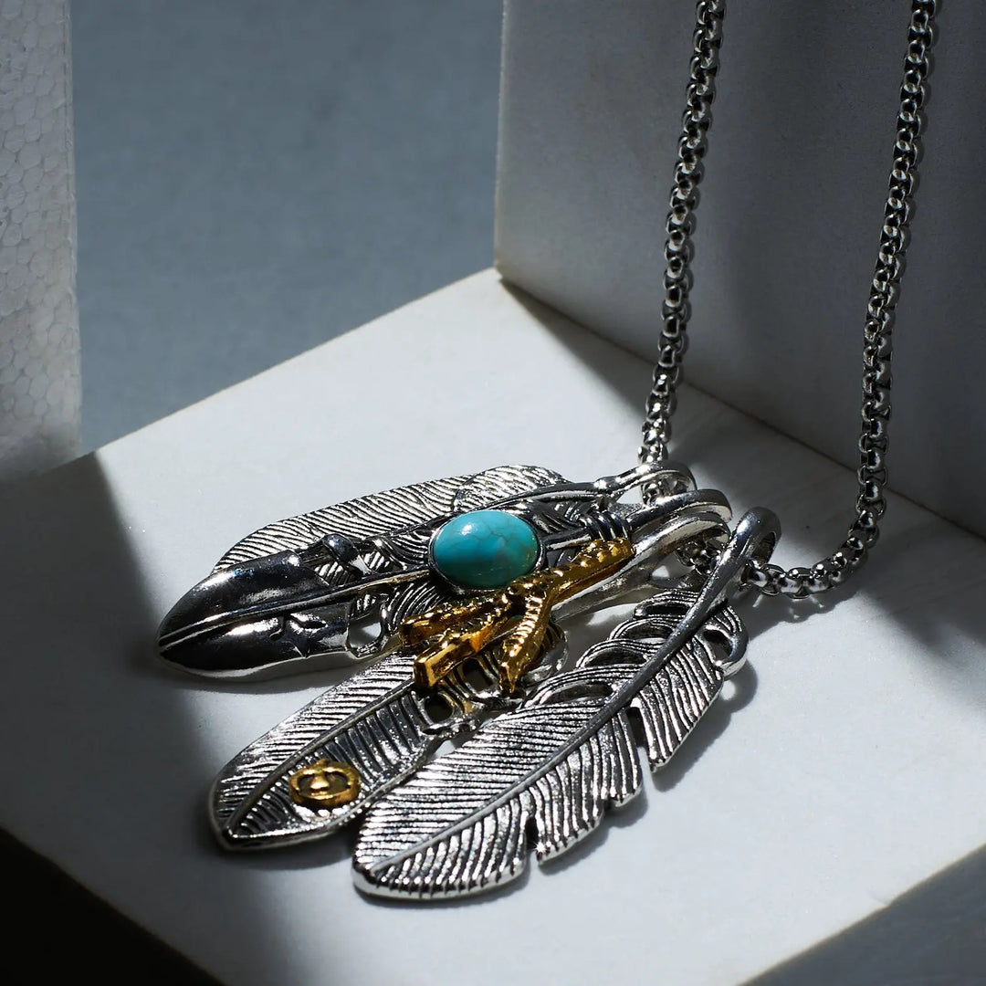 John Wick Feather Pendant - Salty Accessories