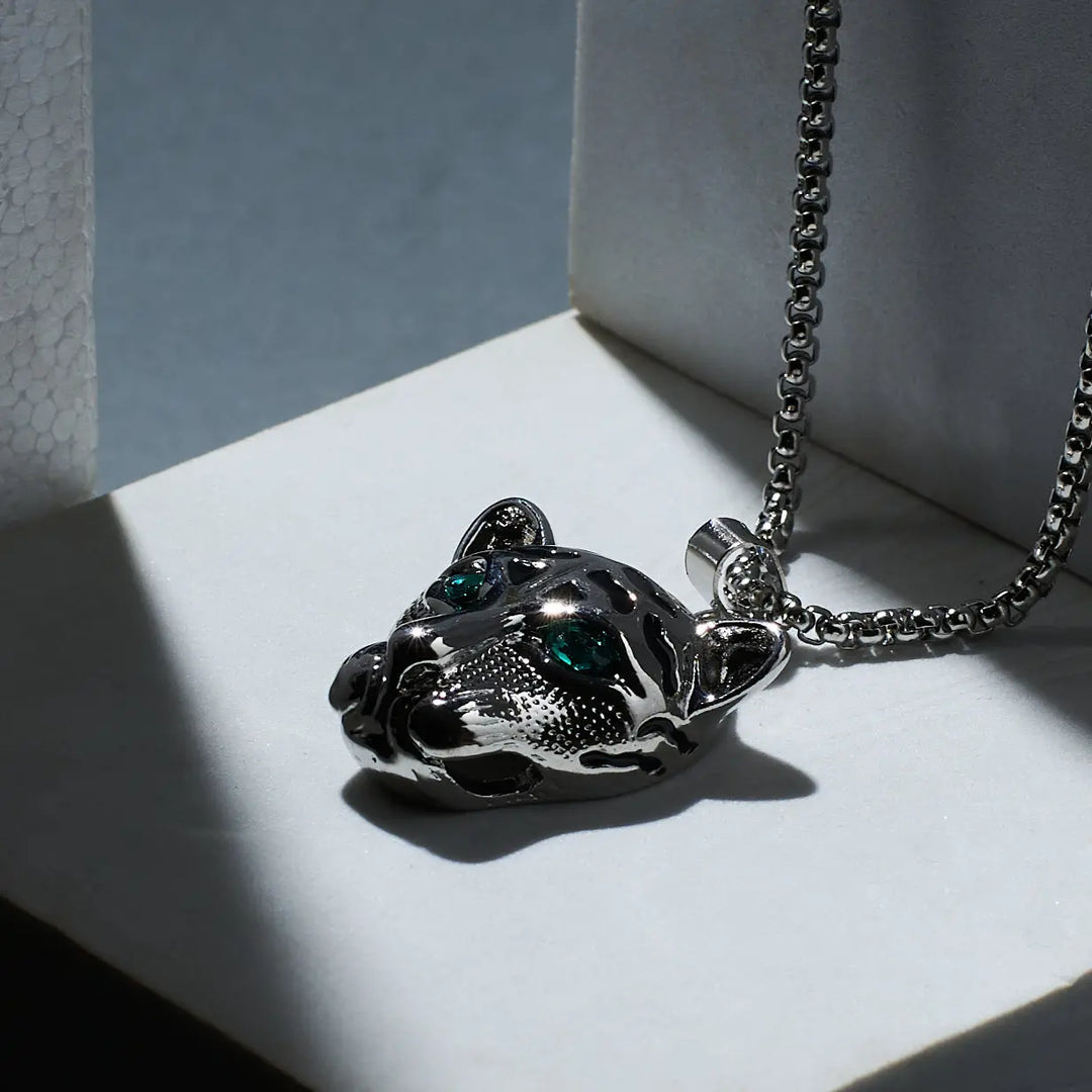 Jungle King Silver Pendant - Salty Accessories