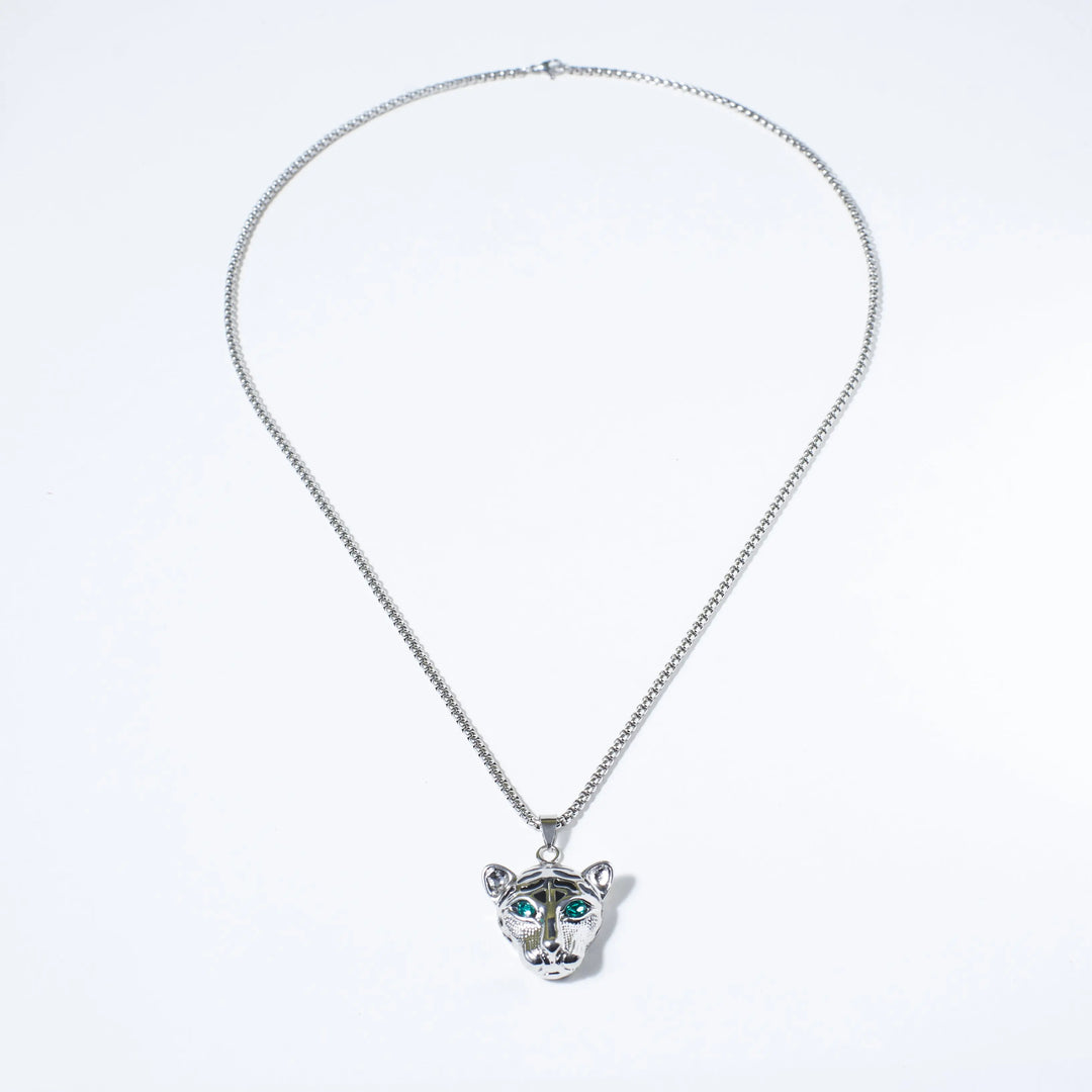 Jungle King Silver Pendant - Salty Accessories