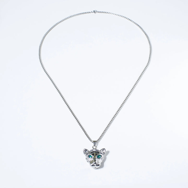 Jungle King Silver Pendant - Salty Accessories