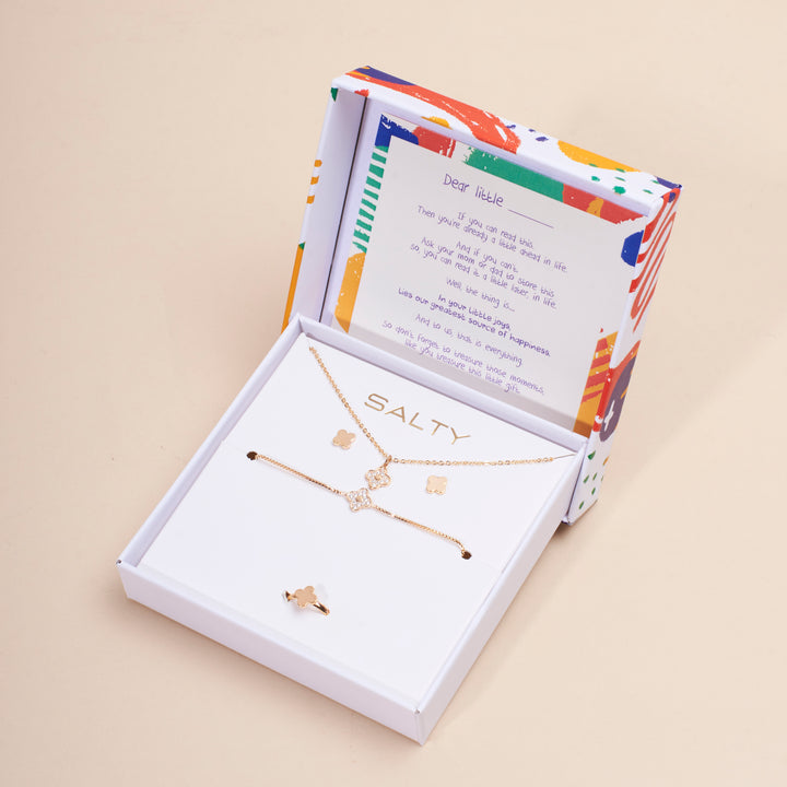 Clover jewellery Set for Kids - Salty Accessories