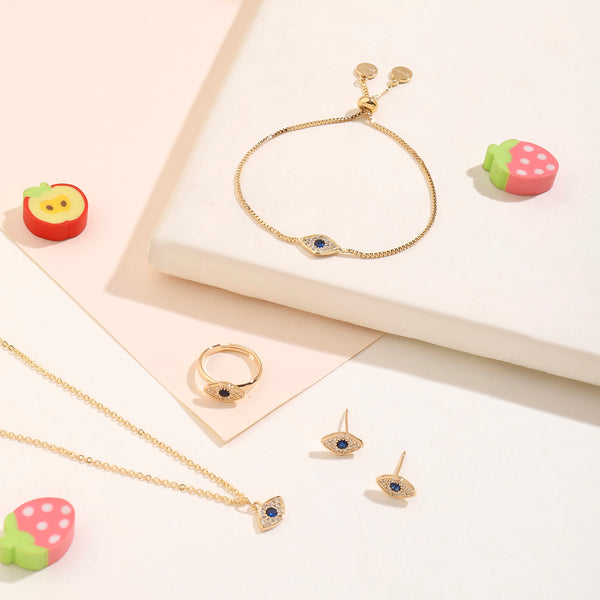 Evil Eye jewellery Set for Kids