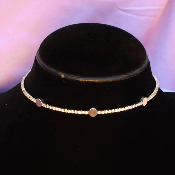 Kate'S Gold Solid Choker - Salty Accessories