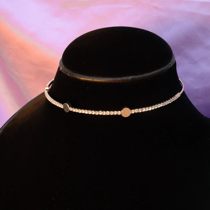 Kate'S Gold Solid Choker - Salty Accessories