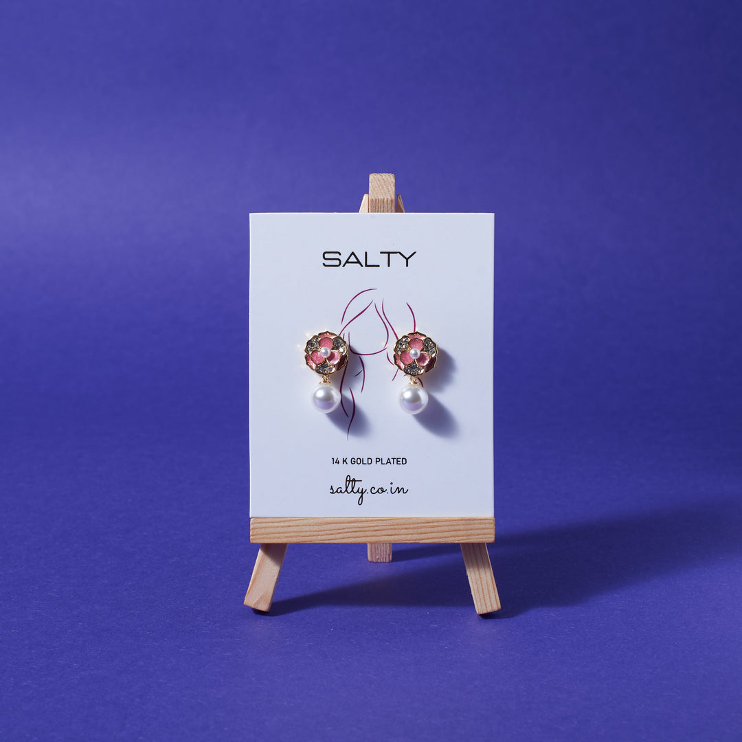 Keshi Pearl Classic Earrings - Salty Accessories