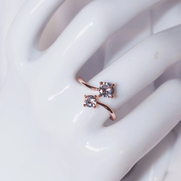 Khloe Double Diamond Band