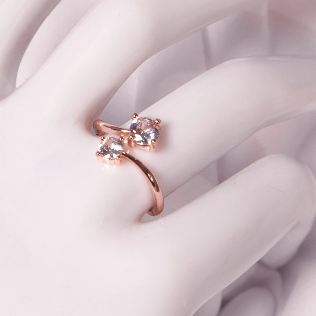 Khloe Double Diamond Band - Salty Accessories