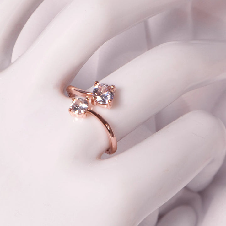 Khloe Double Diamond Band - Salty Accessories