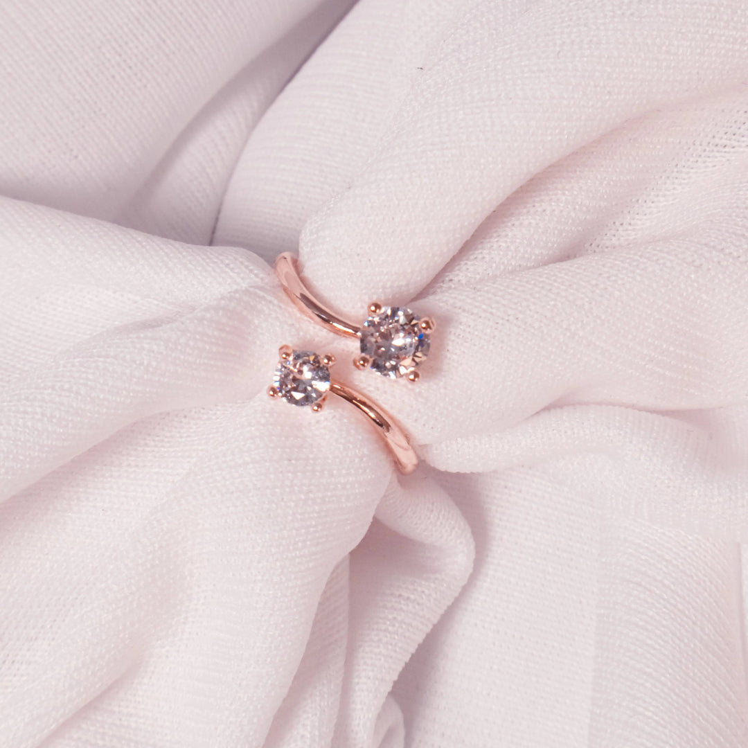 Khloe Double Diamond Band - Salty Accessories