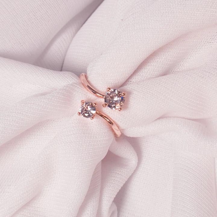 Khloe Double Diamond Band - Salty Accessories