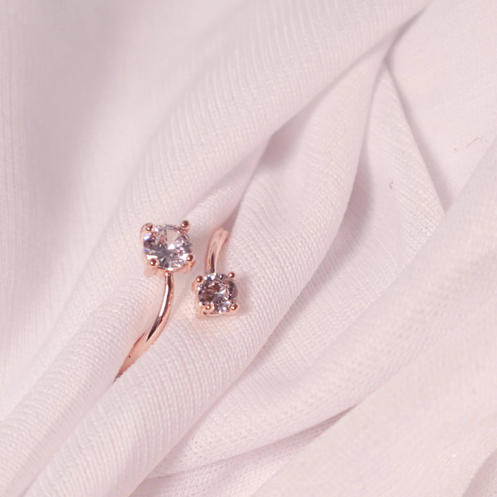 Khloe Double Diamond Band - Salty Accessories