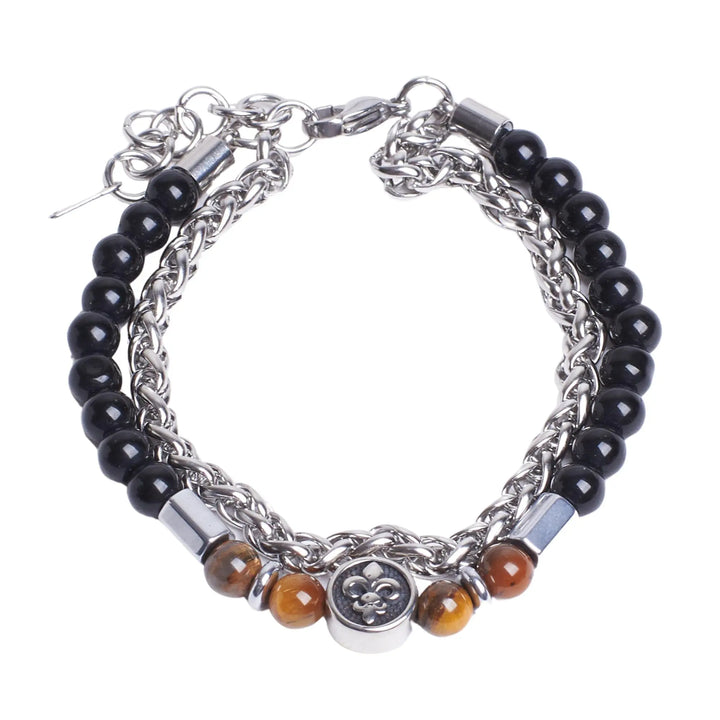 King Brown Beads Bracelet | Salty