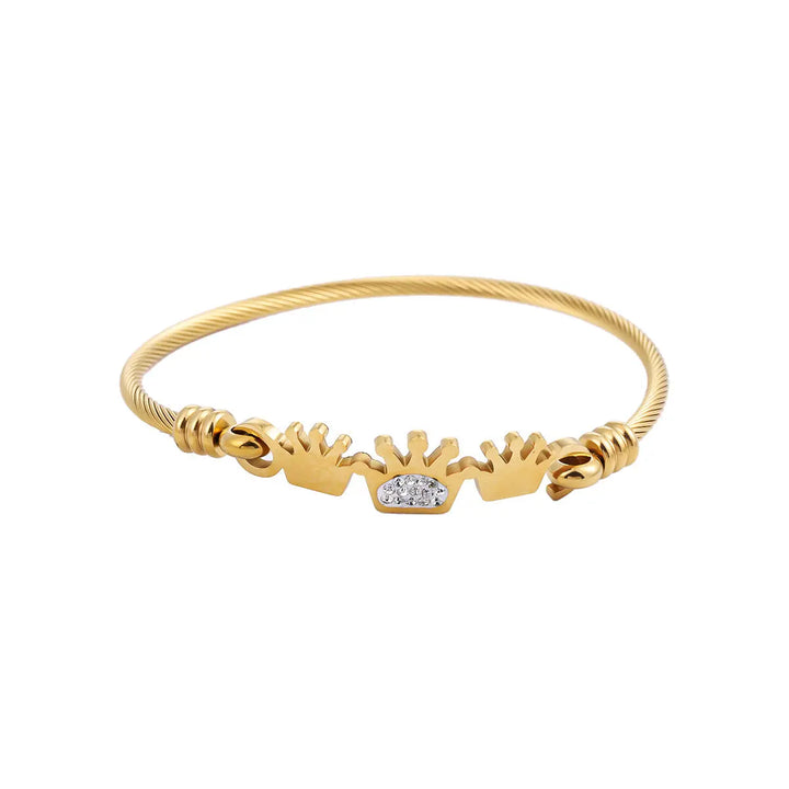 Kingmaker Crown Cuff Bracelet | Salty