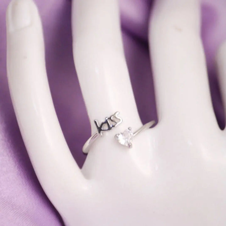 Kiss Silver Band - Salty Accessories