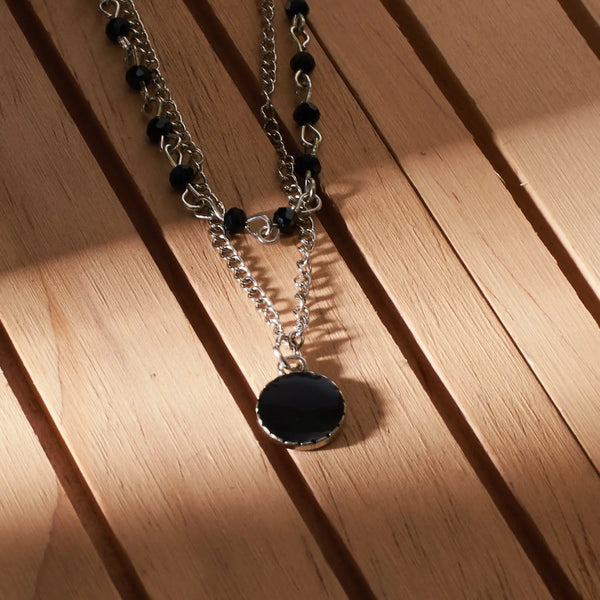 Knight's Elegance Layered Necklace