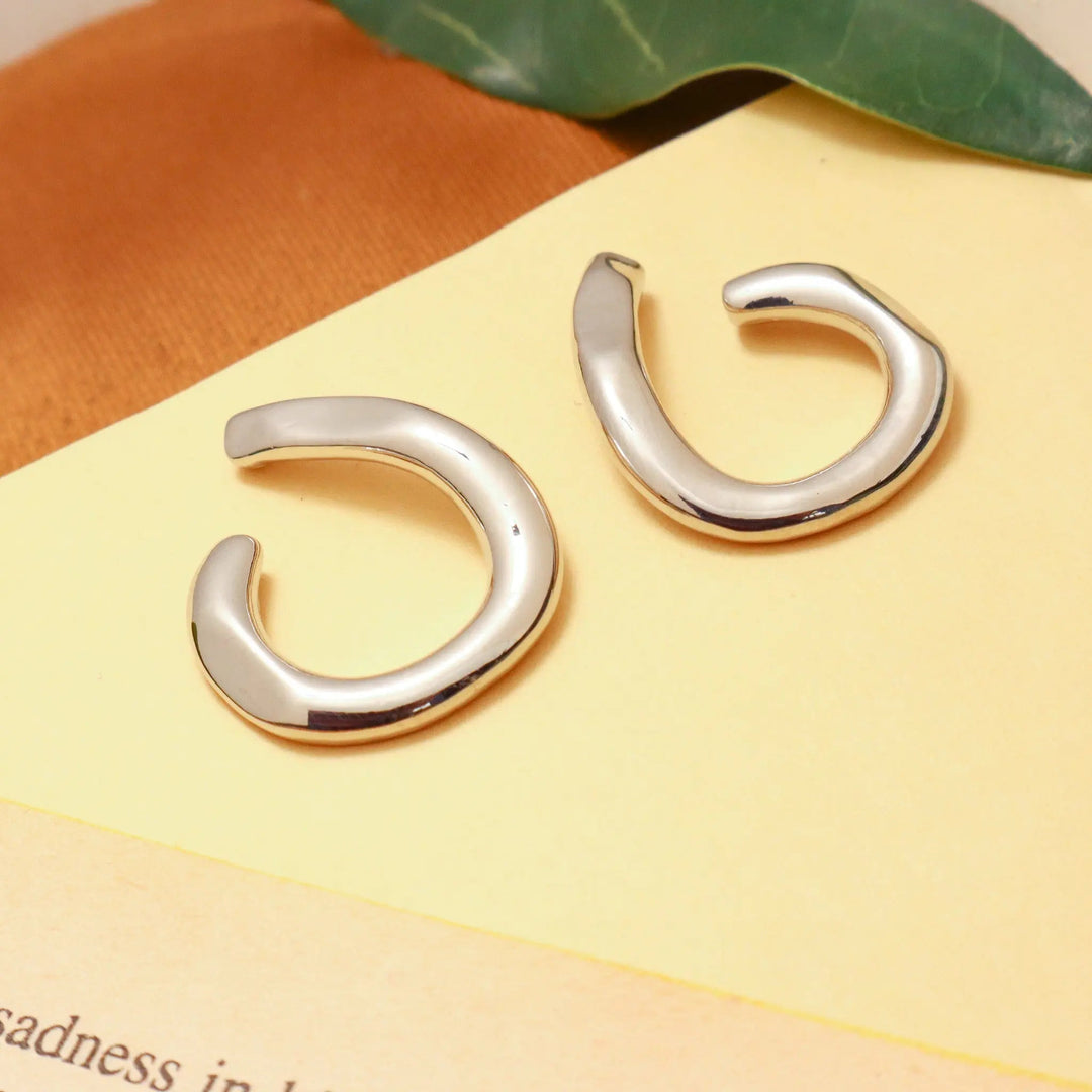 Korean chic silver earrings