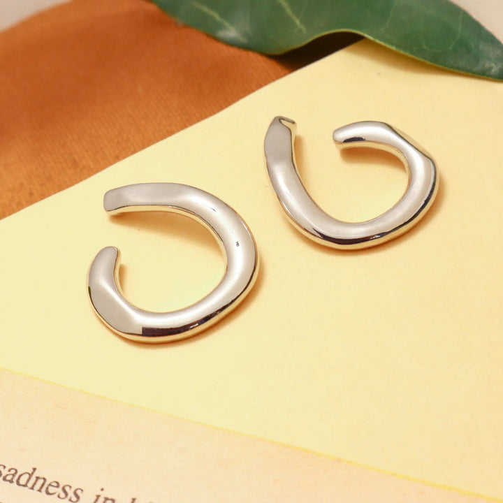 Korean chic silver earrings