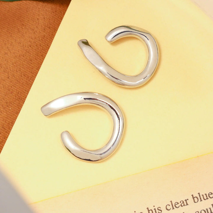Korean chic silver earrings