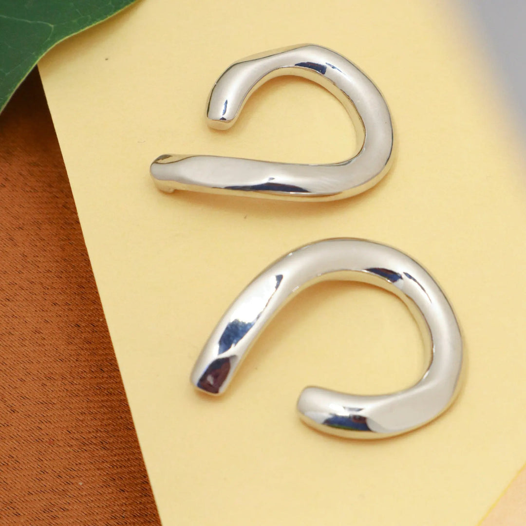 Korean chic silver earrings