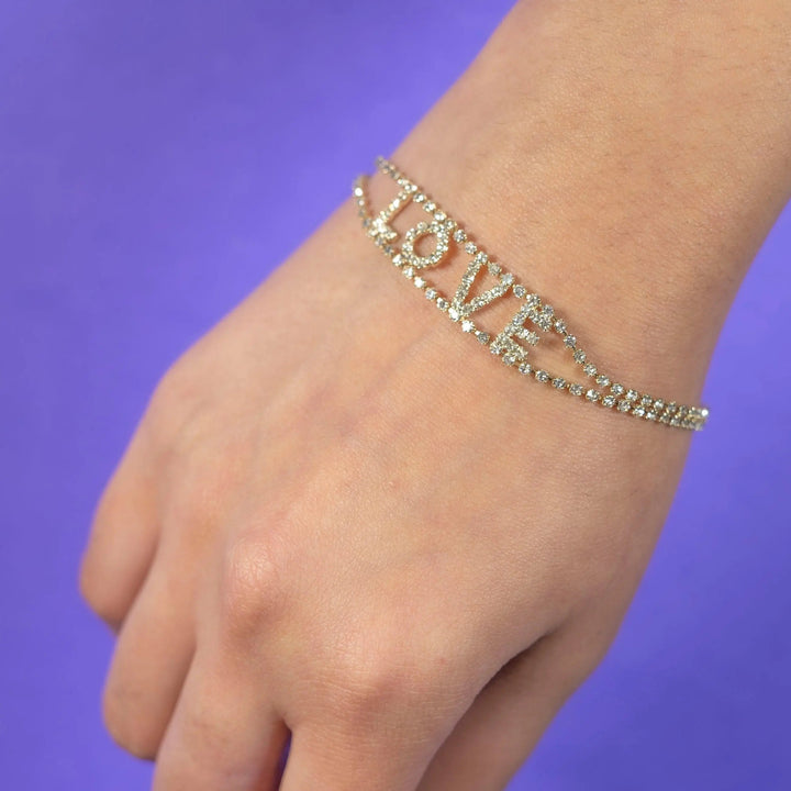 L.O.V.E Bracelet - Gold - Salty Accessories