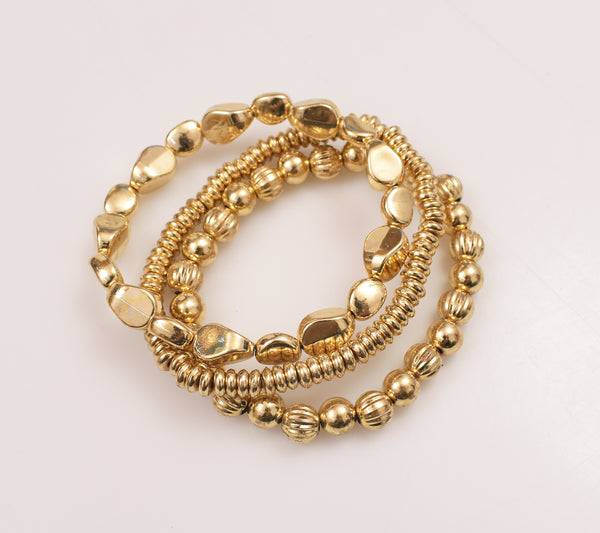 Bold & Brilliant Set of 3 Bracelet