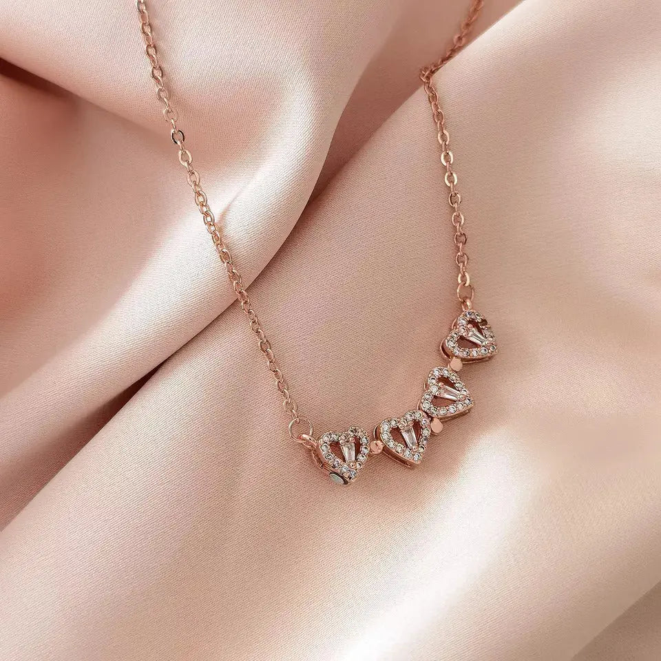 Radiant Rose-Gold Love Box for Her