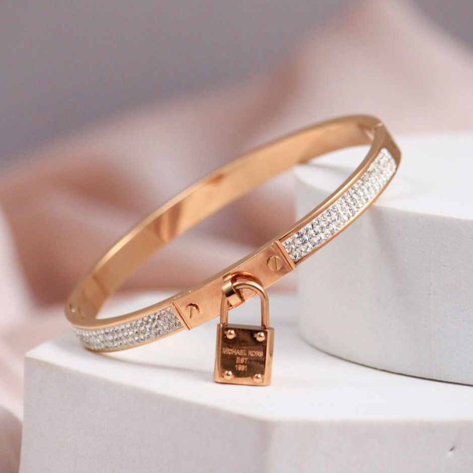 LV Gold Classic Cuff Bracelet