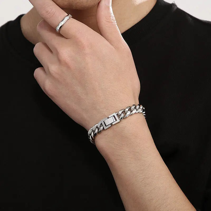 Laid-back Silver Bracelet - Salty Accessories