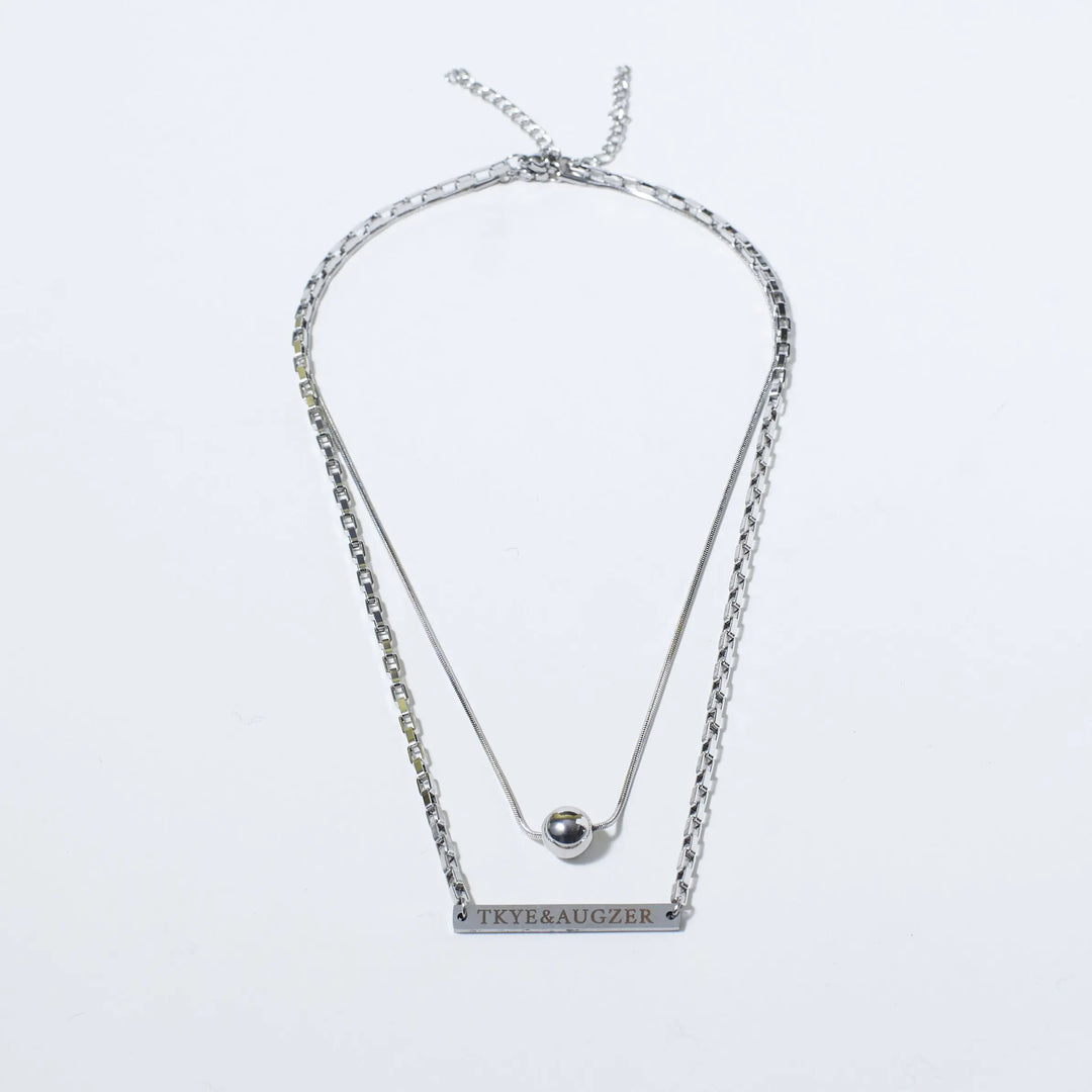 Layered Gritty Gem Chain - Salty Accessories