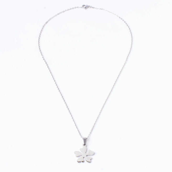 Leafy Loomed Silver Chain | Salty