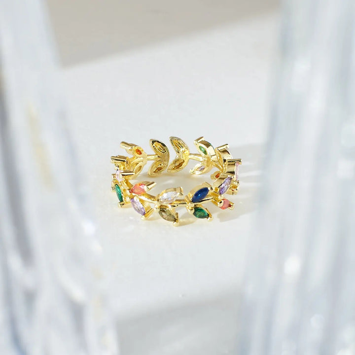 Leafy Luster Ring | Salty
