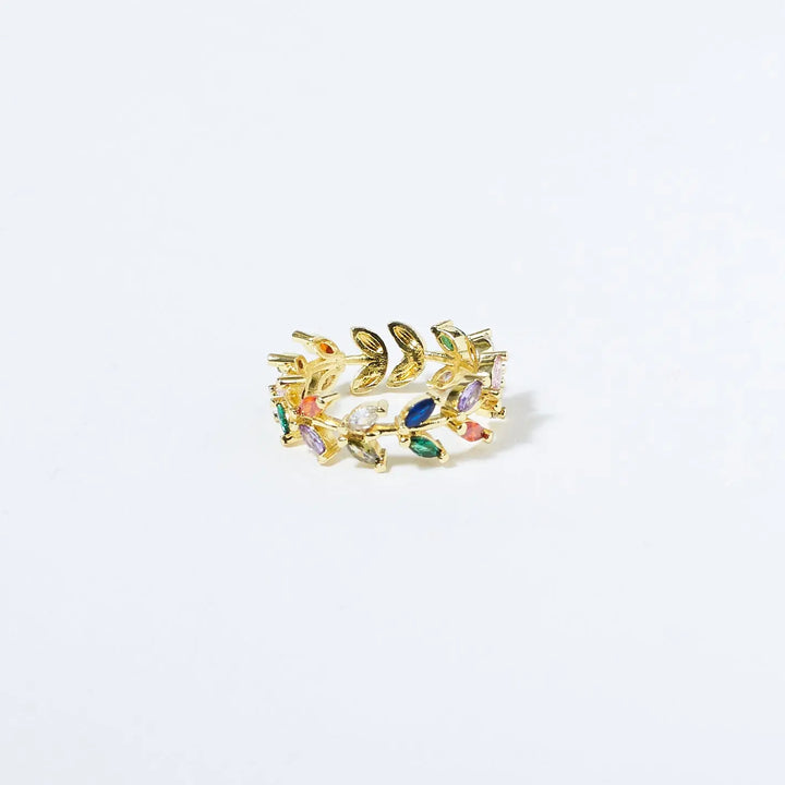 Leafy Luster Ring | Salty