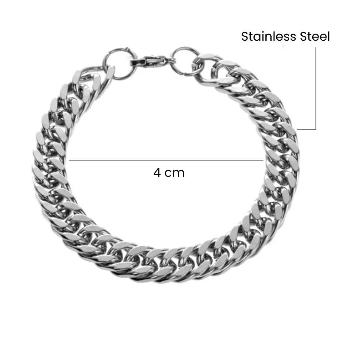 Leonardo Silver Bracelet | Salty