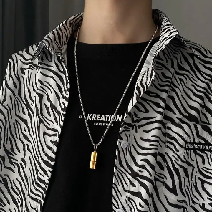 Lighter Smoky Pendant - Gold - Salty Accessories