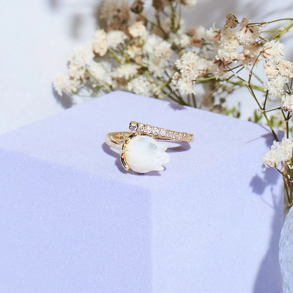Lilibelle White Ring