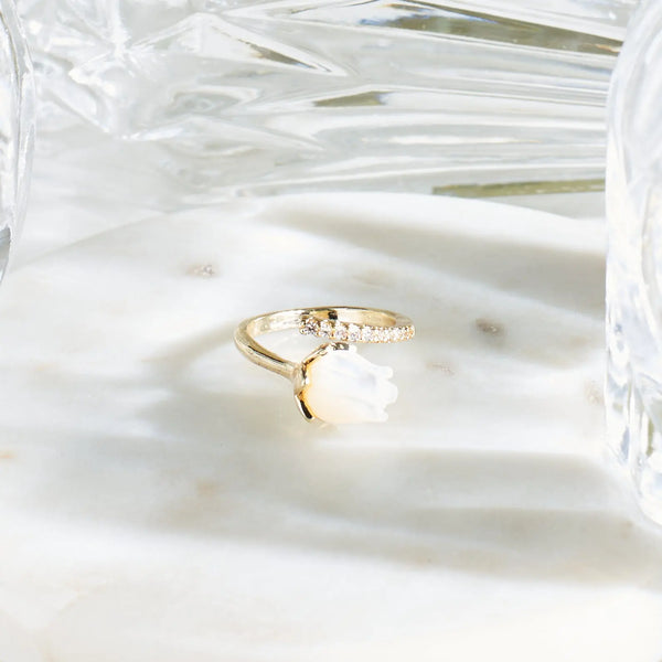 Lilibelle White Ring