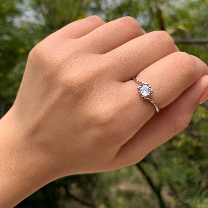 Lily Crystal Band - Silver - Salty Accessories