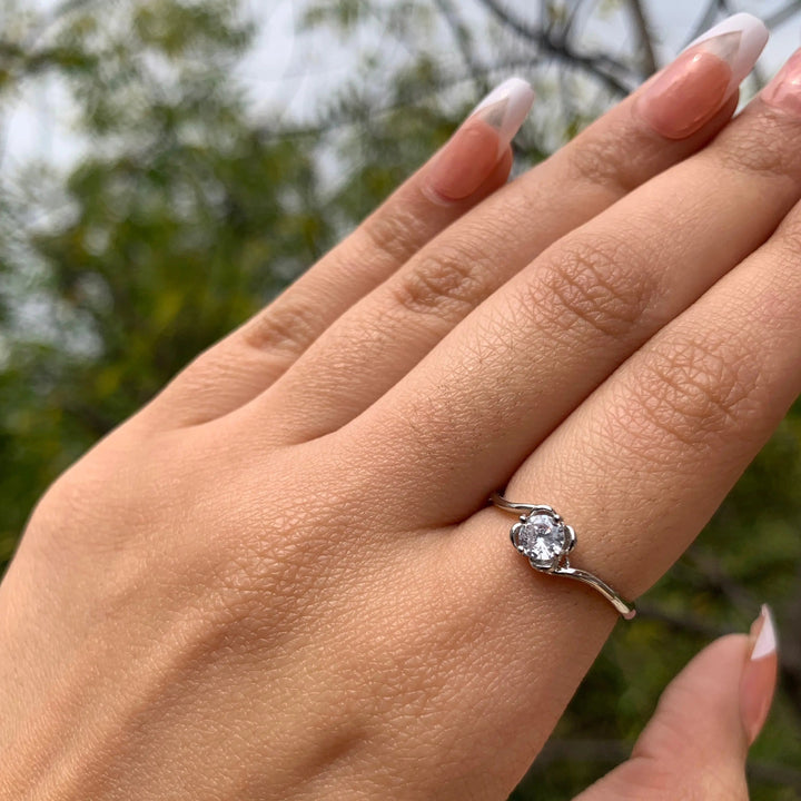 Lily Crystal Band - Silver - Salty Accessories