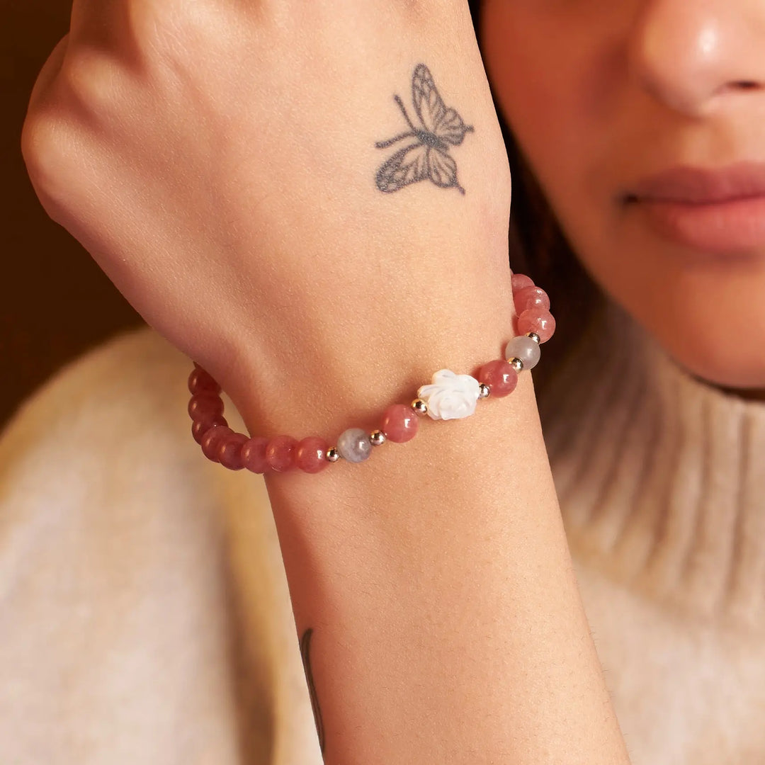 Lily Crystal Beaded Band - Salty Accessories