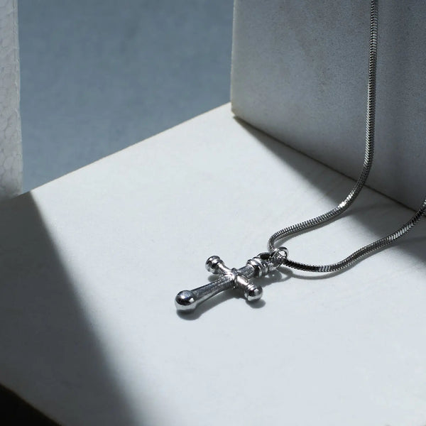 Logos Silver Necklace