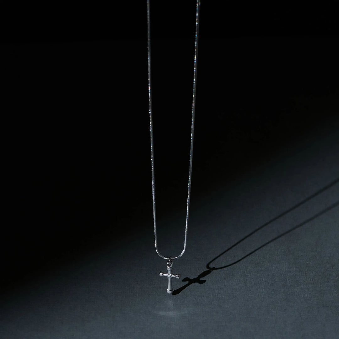 Logos Silver Necklace - Salty Accessories