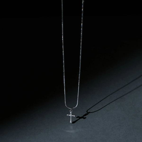 Logos Silver Necklace