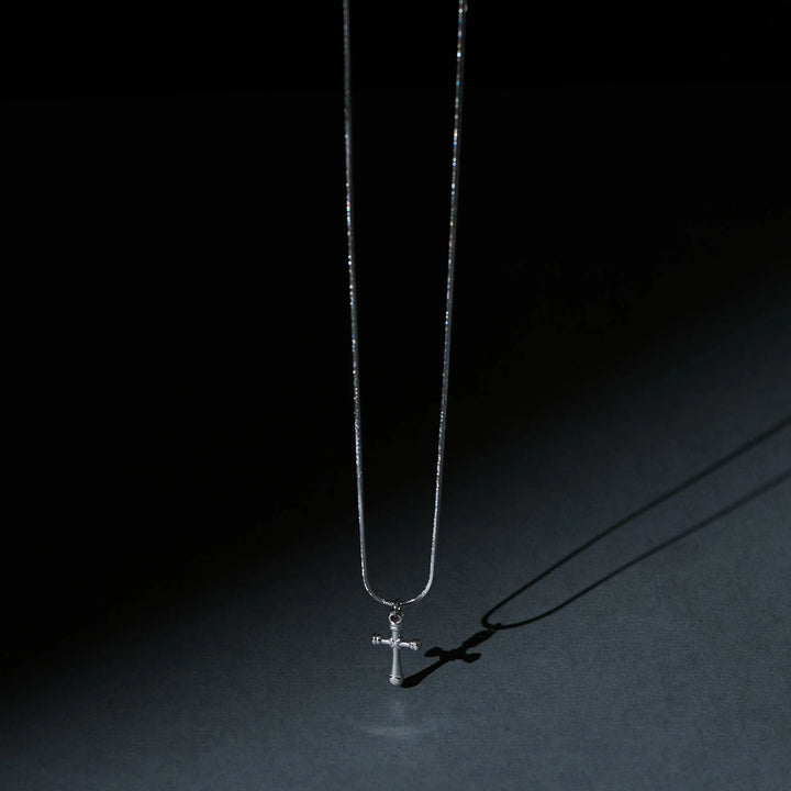 Logos Silver Necklace - Salty Accessories