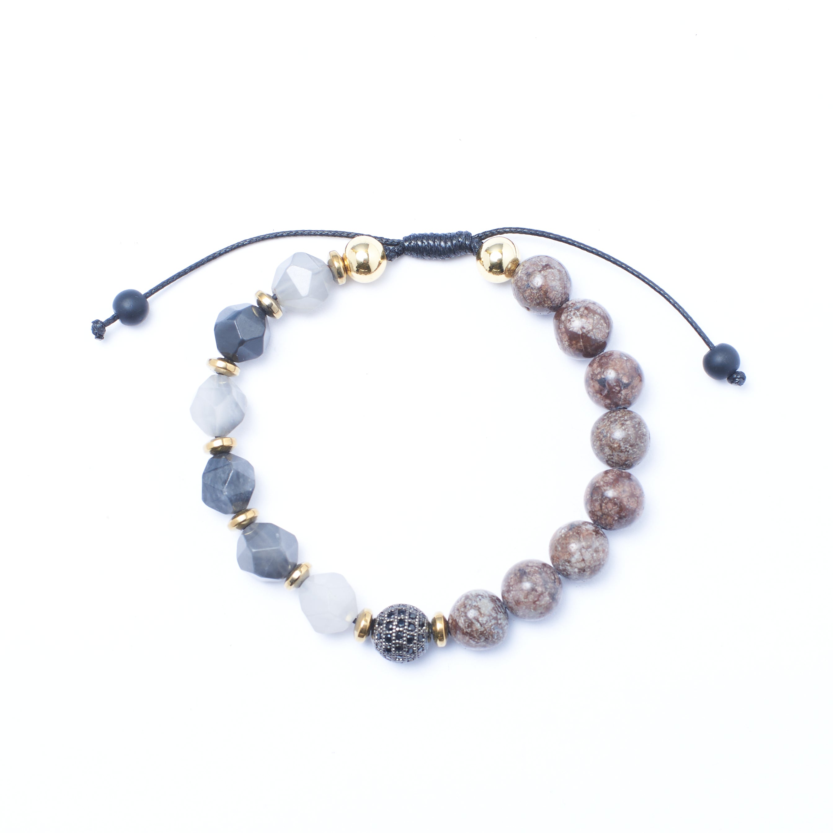 Blue sandstone - anxiety and stress relief gemstone bracelet