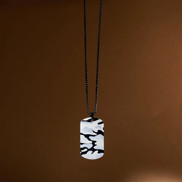 Lone Wolf  Dog-Tag Chain