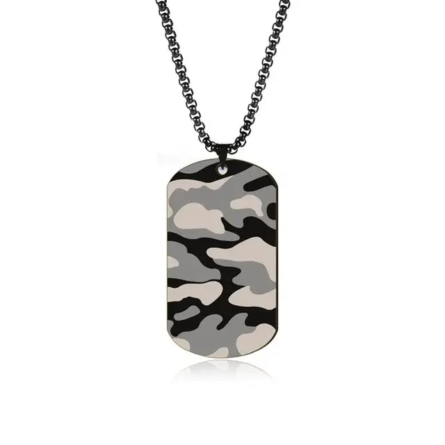 Lone Wolf  Dog-Tag Chain - Salty Accessories