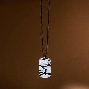 Lone Wolf  Dog-Tag Chain