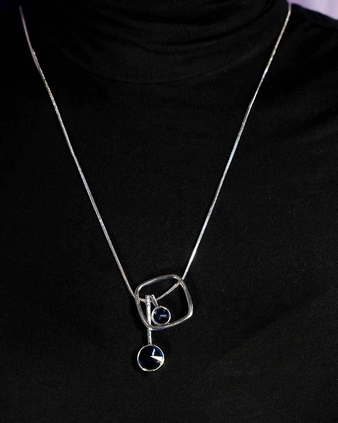 Long azure chain - Salty Accessories