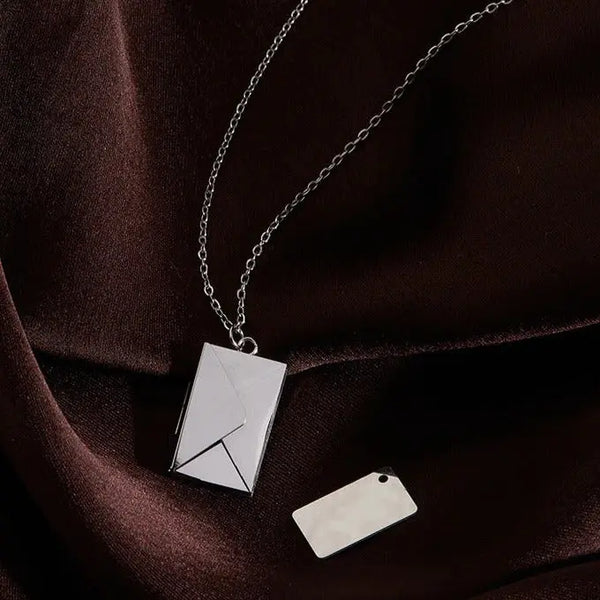 Love Letter Necklace - Silver
