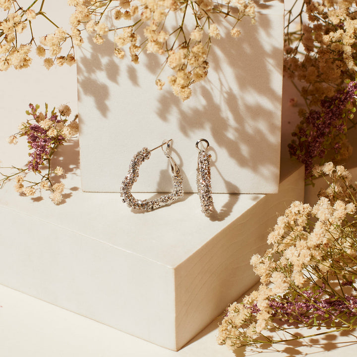 Love-Struck Diamond Earrings - Salty Accessories